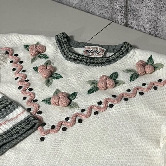 paramour Vintage Knitted Sweater Free Sizea - Picture 6 of 10